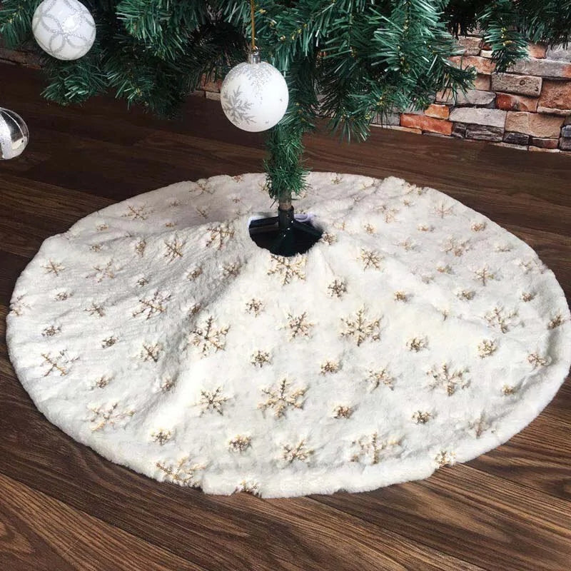 Snowflake Tree Skirt