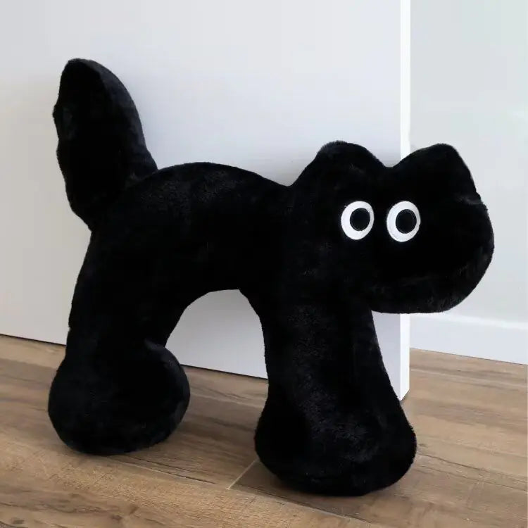 Halloween Cat Plush Pillow