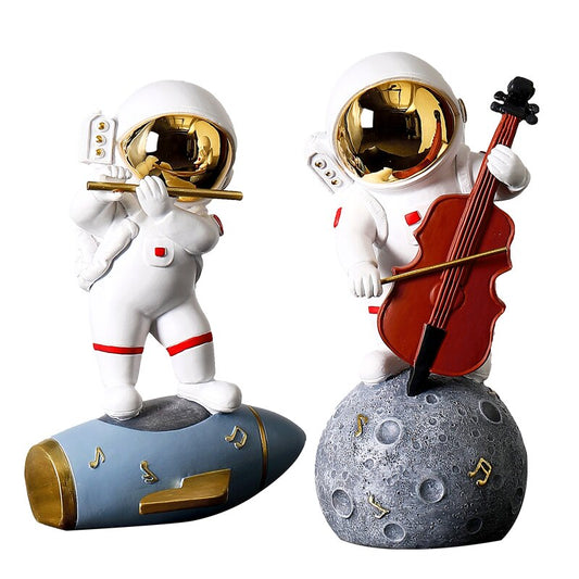 Stellar Cosmonaut Statues